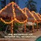 Fall Decorations for Home 9FT Plug in Thanksgiving Lights Lighted Fall Garland 50 Bulbs Maple Leaves Lights